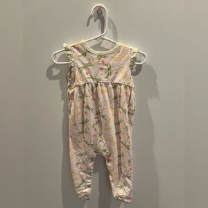 Burt’s Bees Baby Floral Jumpsuit